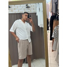 Tuba Toptaş Dokuma Modal Şort