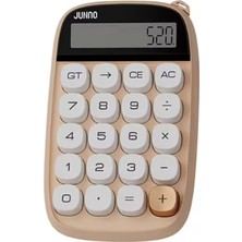 Uravas Store Sevimli Kare Tuşlu 10 Haneli Ldc Ekran Hesap Makinası Kahverengı