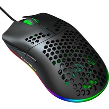 Kont Hxsj J900 USB Kablolu Rgb Dpi Oyuncu Mouse Gaming MOUSE-(5775)
