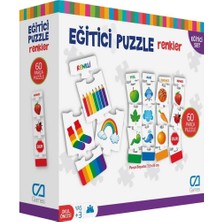 Poçi's World CA.5029 Eğitici Puzzle Renkler