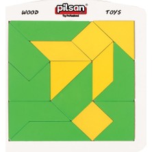 Poçi's World 02 015 Desen Kartlı Tangram
