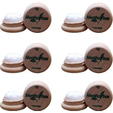 PremiumPort Serinletici Menthol Taşı, Spa ve Masaj Seti, 6 Adet 6 Gr, Rahatlatıcı Deneyim