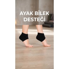 Uravas Store Silikon Tabanlı Ortopedik 2'li Topuk Dikeni Destek Çorap Seti