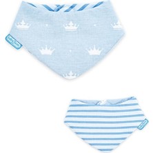 Markaon Üreticiniz  yenidoğan Fular Önlük 515 Mavi YN1348