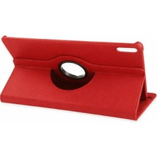 Uravas Store Matepad 11 10.9 360 Tablet Deri Kılıf - Kırmızı