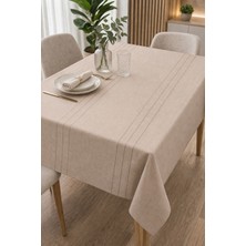 Opia Loom Dertsiz, Leke Tutmaz, Özel Dokulu, Colber, Taş Renk Mutfak ve Salon Masa Örtüsü