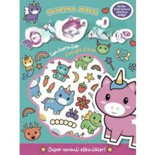Nessi World Çıkartma Neşesi Unicornlar Faaliyet Kitabı