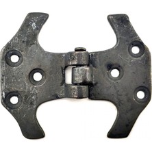 Uravas Store Antika Tarz Dekoratif Pirinç Menteşe - 67 Mm, Oksit