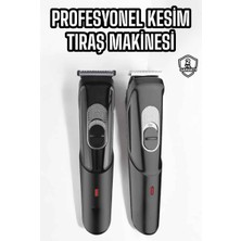 Kont Saç Sakal Lazer Epilasyon Öncesi Tüy Kısaltma Makinesi Unısex 4 Taraklı