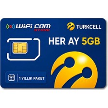 Turkcell 4g Yıllık Data Sim Kart Her Ay 5gb 1 Yıl Boyunca Kullanılır