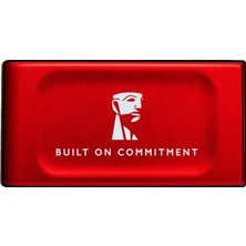 Kingston 1 Tb Kıngston XS1000 Usb3.2 Gen2 Kırmızı SSD SXS1000R/1000GA