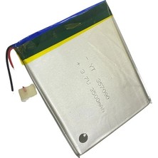 Kapsulavm 357090 3.7V 2500 Mah Lipolymer Pil (DEVRELI/1.5A) (74)
