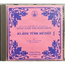 Plak İstasyonu (Plak Değildir CD Dir) CD Klasik Türk Müziği 1 Devlet Klasik Türk Müziği Korosu CD