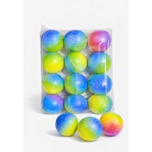 MİNGODAN Gökkuşağı Renkli Stres Topu Seti & Sünger El Bilek Egzersiz Top – Sıkmalı Rahatlatıcı Anti Stres Top