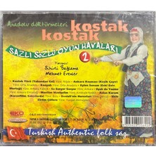 Plak İstasyonu (Plak Değildir CD Dir) CD Kostak Kostak Sazlı Sözlü Oyun Havaları Açılmamış Jelatininde CD