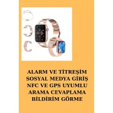 Kont Powerbank Özellikli Bluetooth Kulaklık ve Nabız Ölçer Akıllı Saat Bileklik Hediyeli