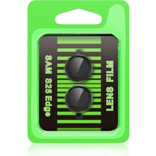 Uravas Store Galaxy S25 Edge Raze Metal Kamera Lens - Siyah