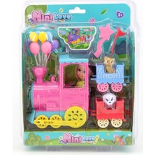 Poçi's World 53822 Trenli Balonlu Mini Bebek