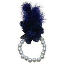 Karakız Nedime Bilekliği Lacivert İncili 10'lu Paket