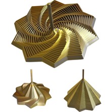 MİNGODAN Duyusal Oyuncak Spiral – Stres Giderici Oyuncak, Dikkat Geliştirici Anti Stres Fidget Stres Yıldızı