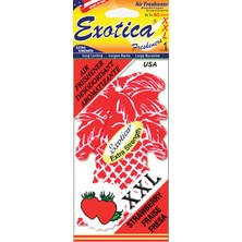 Exotica Fresheners Palm Trees Strawberry Xxl Oto Asma Koku (Made In Usa)