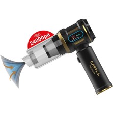 Midcom Mcv-05 Premıum 10 In 1 Araç Süpürgesi El Feneri USB / Type-C Şarjlı Yenil Nesil