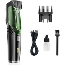 Karivo Orijinal - Erkekler Için Cleancut One Vakumlu Sakal Düzeltici - 20 Uzunluk Ayarına Sahip Ayarlanabilir Elektrikli Tıraş Makinesi, Kablosuz ve Kuaför Hediyesi Olarak Ideal