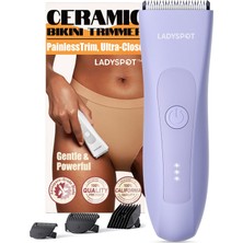 Manspot Erkekler Için Vücut Tüyü Kesme Makinesi,su Geçirmez Ipx7, Islak ve Kuru,  Seramik Bıçaklı Elektrikli Tıraş Makinesi, Koltuk Altları Için Vücut Tıraş Makinesi, Vücut,