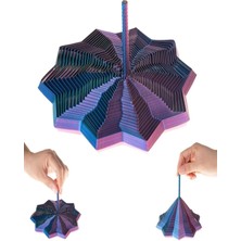 MİNGODAN Duyusal Oyuncak Spiral – Stres Giderici Oyuncak, Dikkat Geliştirici Anti Stres Fidget Stres Yıldızı