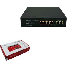 Midcom Mp-Poe 4-8-16-32 250W 10/100 /1000 Mbps 16 Port Metal Kasa Poe Switch