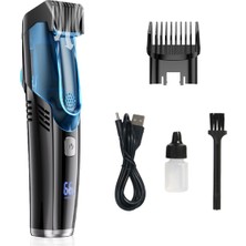 Karivo Orijinal - Erkekler Için Cleancut One Vakumlu Sakal Düzeltici - 20 Uzunluk Ayarına Sahip Ayarlanabilir Elektrikli Tıraş Makinesi, Kablosuz ve Kuaför Hediyesi Olarak Ideal