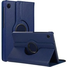 Uravas Store Galaxy Tab A11 360 Tablet Deri Kılıf - Lacivert