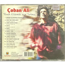 Plak İstasyonu (Plak Değildir CD Dir) CD Çoban Ali Benim Kitabımda Insan Satılmaz CD