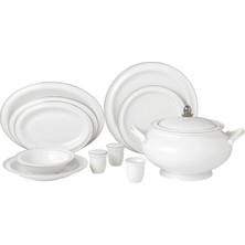 Pierre Cardin Luna Silver 60 Parça Yemek Takımı