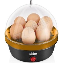 Sinbo SEB-5806 Yumurta Pişirme Makinesi 6 Yumurta Kapasitesi 10 W Güçlü ve Pratik Tasarım