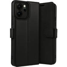 Uravas Store Reno 14F S Kapaklı Kılıf - Siyah