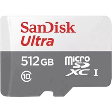 Sandisk 512GB Sandısk Ultra Mıcrosd 100MB/S SDSQUNR-512G-GN3MN
