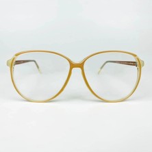 Old Space Vintage Mavi Işık Korumalı Vintage Gözlük – 80’ler Retro – Nude Kemik Çerçeve