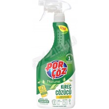 4 Adet Porçöz Bitkisel Kireç Çözücü Sprey 750 ml