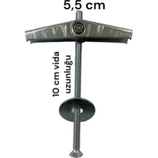 Uravas Store Alçıpan Askı Dübel Yaylı 12X95 5 Adet