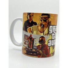 Gta Baskılı Premium Porselen Kupa Bardak