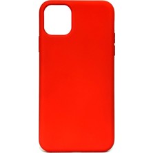 Ve Kırmızı iPhone 11 Pro Max ile Uyumlu Rose Serisi Silikon Kılıf