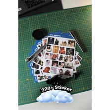 MENEJER Shitpost Çıkartma Seti 320+ Ad Çıkartma, Sticker, Shitpost Sticker, Funny, Komik, Meme, Bullet Journal, Ajanda, Bullet,