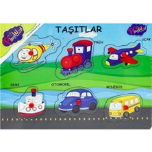 Poçi's World ONY-145-146 Ahşap Tutmalı Taşıtlar