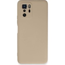 Poco X3 Gt Kılıf Nano Içi Kadife Silikon - Pudra