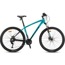 Kron Xc 300 - 29  Mtb - 17' - 18 Vites - H.dısc - Mat Turkuaz-Mat Siyah - Mavi/siyah