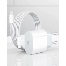 Pileli Store Iphone 12 11 Xr Xs x 8 Plus 7 20W Pd Lightning Hızlı Şarj Adaptörü