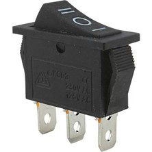 IC-117 Dar Işıksız On-Off-On 3p Yaylı Anahtar