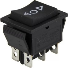 IC-111 Geniş Işıksız Basmalı 2 Kademeli Anahtar Yukarı-Aşağı Ok Simgeli Yaylı