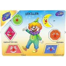 Poçi's World ONY-151-152 Ahşap Tutmalı Şekiller